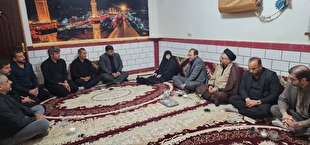 دیدار رئیس دادگستری خوزستان با خانواده شهید دستگاه قضا