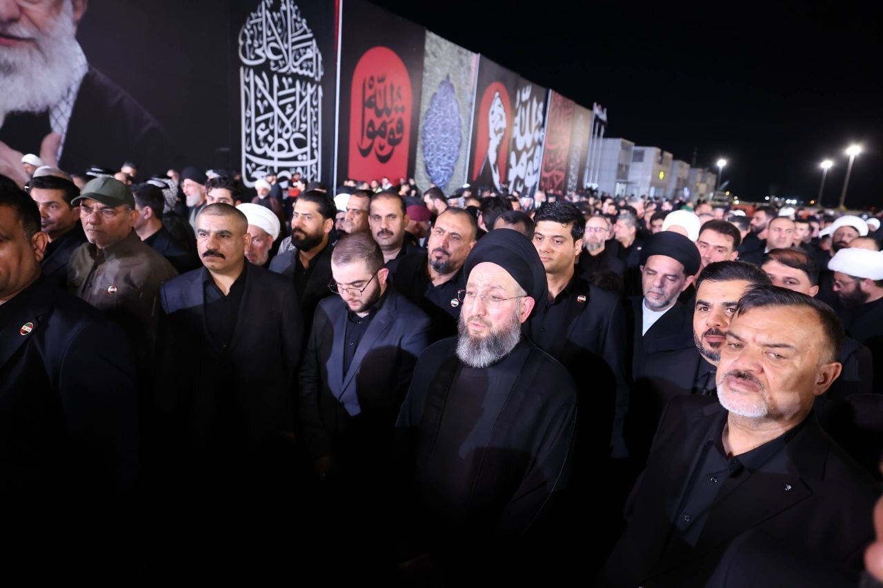 ورود پیکر رهبری شهید به نجف اشرف ورود پیکر رهبری شهید به نجف اشرف