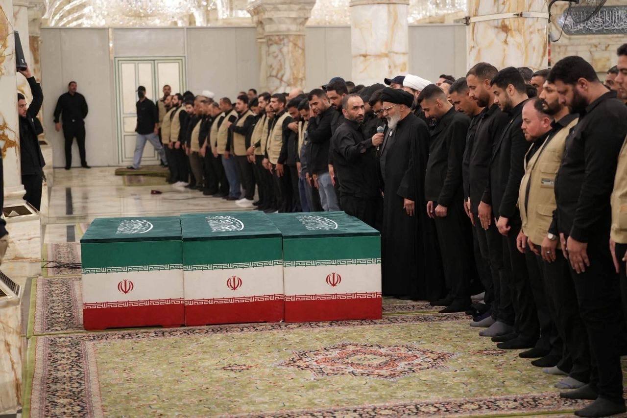 وداع عراقی‌ها با پیکر رهبر شهید ایران؛ از تهران تا نجف و کربلا در سوگ