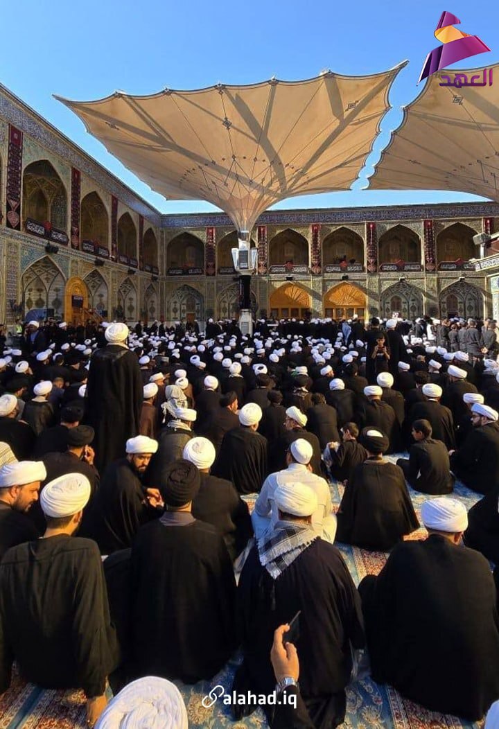 مراسم تشییع پیکر مطهر امام شهید در نجف مراسم تشییع پیکر مطهر امام شهید در نجف