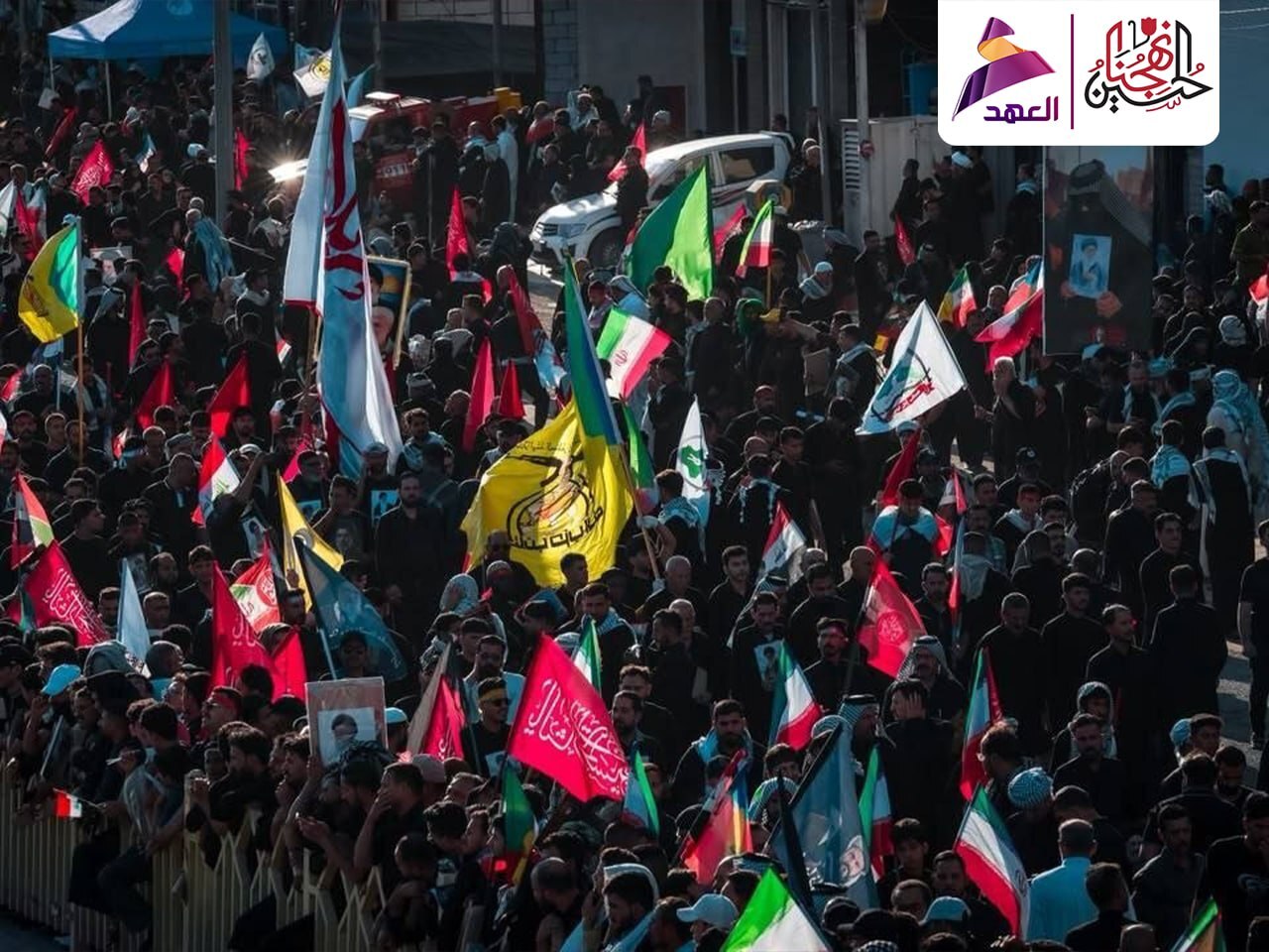 مراسم تشییع پیکر مطهر امام شهید در نجف مراسم تشییع پیکر مطهر امام شهید در نجف