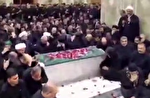 تصاویری از حال و هوای بدرقۀ رهبر شهید انقلاب در جوار مضجع شریف قمر منیر بنی هاشم علیه‌السلام