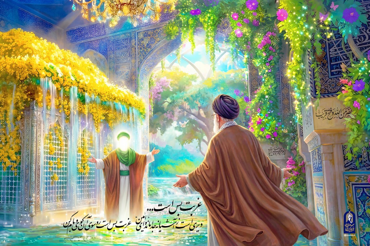 یار خراسانی به سوی معشوق آمد؛ هواپیمای حامل پیکر مطهر رهبر شهید انقلاب و خانواده ایشان وارد فرودگاه مشهد شد