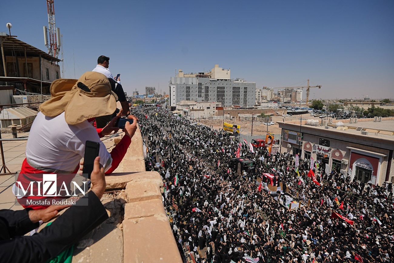 طوفان عشق عراقیها در سوگ امام شهید؛ اینجا کربلاست، مرکز عالم شیعه طوفان عشق عراقیها در سوگ امام شهید؛ اینجا کربلاست، مرکز عالم شیعه