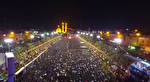 رستاخیز ملت عراق در بدرقه پیکر امام شهید امت