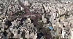 حضور گسترده مردم در تشییع آقای شهید ایران در مشهد