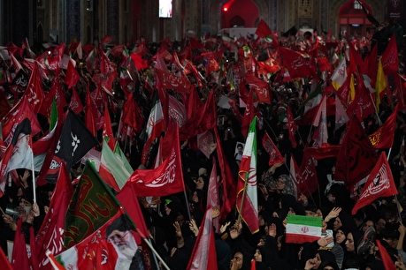 آیین تشییع رهبر شهید انقلاب در مشهد مقدس - ۳