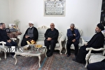 تجلیل رئیس سازمان قضایی نیرو‌های مسلح از خانواده شهید حمیدرضا نیک‌فال