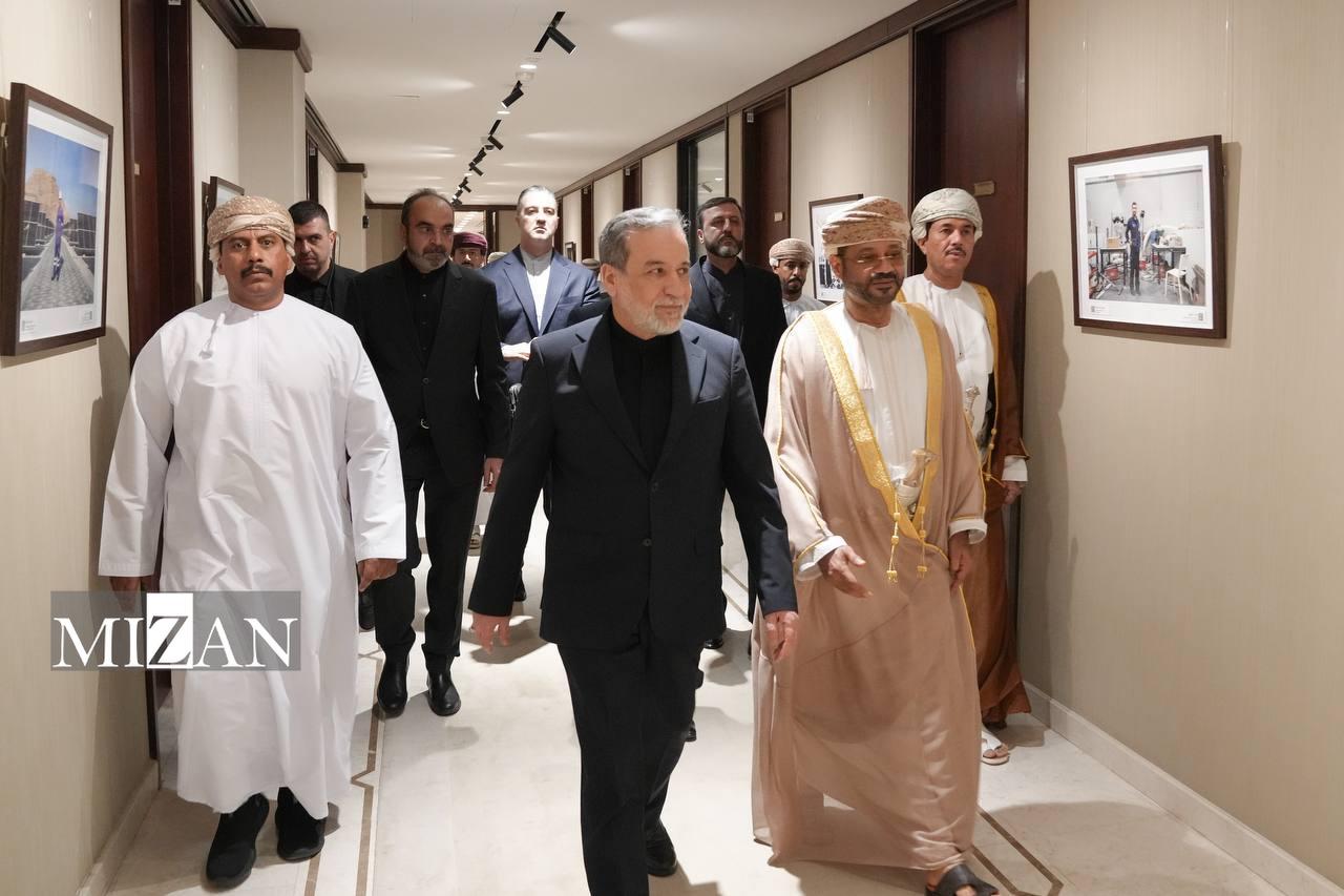 عراقچی وارد مسقط شد عراقچی وارد مسقط شد