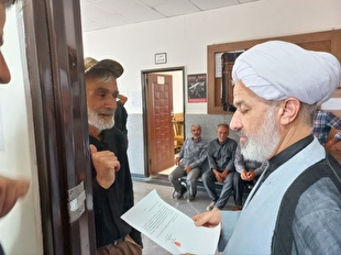 بازدید رئیس کل دادگستری خراسان شمالی از حوزه قضایی مانه