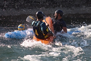 Azadi Lake Hosts Second Half of Men's Canoe Polo League