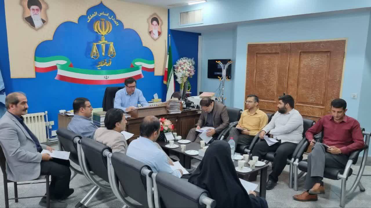 نظام ارزیابی عملکرد قضایی دادگستری الیگودرز متحول شد