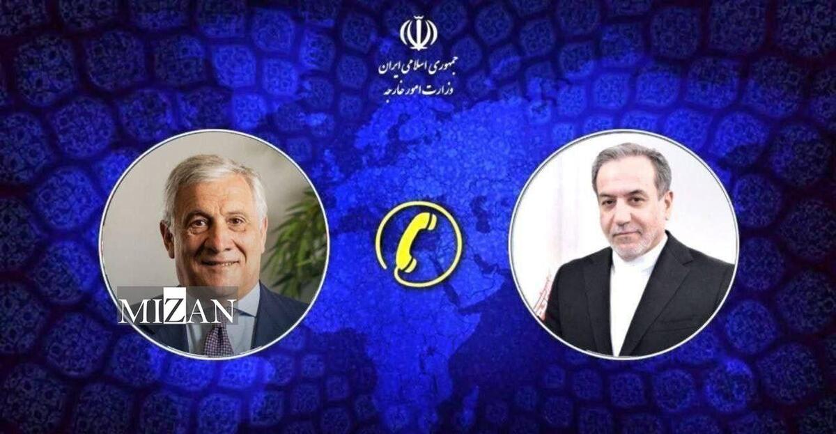 وزیر خارجه ایتالیا در تماس تلفنی با عراقچی: از خاک ما برای حمله به ایران استفاده نشد