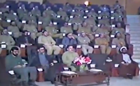تصاویری از حضور رهبر شهید انقلاب در جمع فرماندهان ارتش