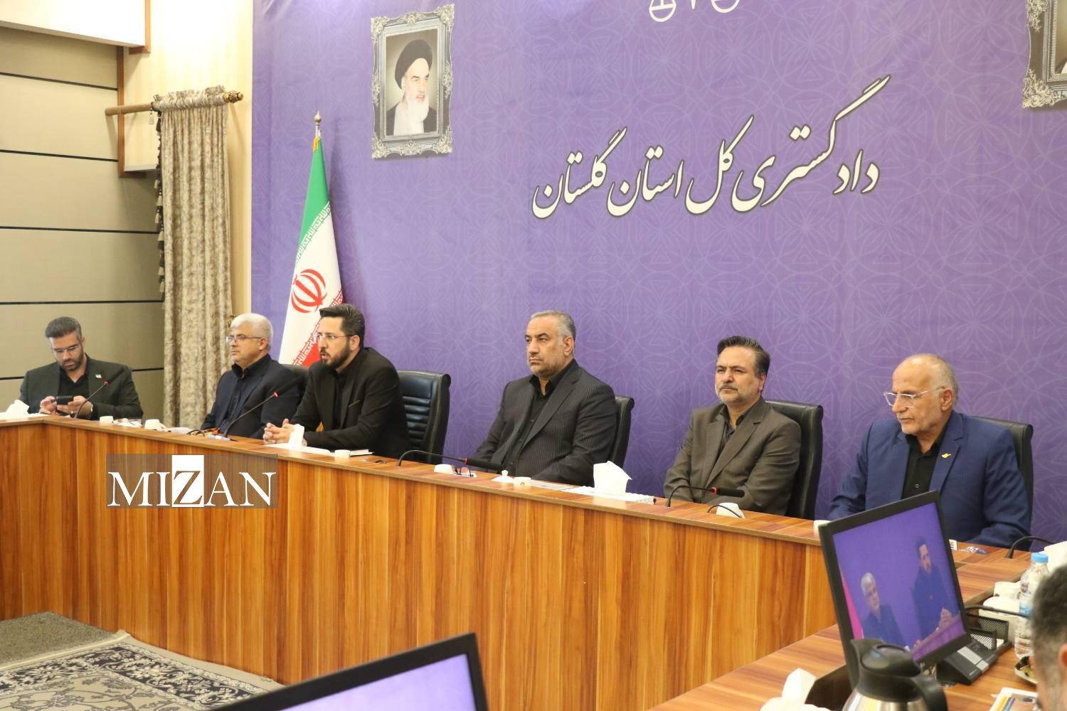 رئیس کل دادگستری گلستان: همکاری دستگاه‌های اجرایی عامل اصلی موفقیت در اجرای برنامه‌های حقوق عامه است