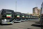۳۱ دستگاه اتوبوس بی. آر. تی از فردا به سمت تهران حمل می‌شود