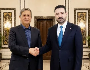 دیدار رییس کل بانک مرکزی با نخست‌وزیر عراق