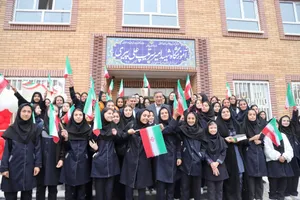 افتتاح مدرسه ۹ کلاسه شهید پیری در اردبیل