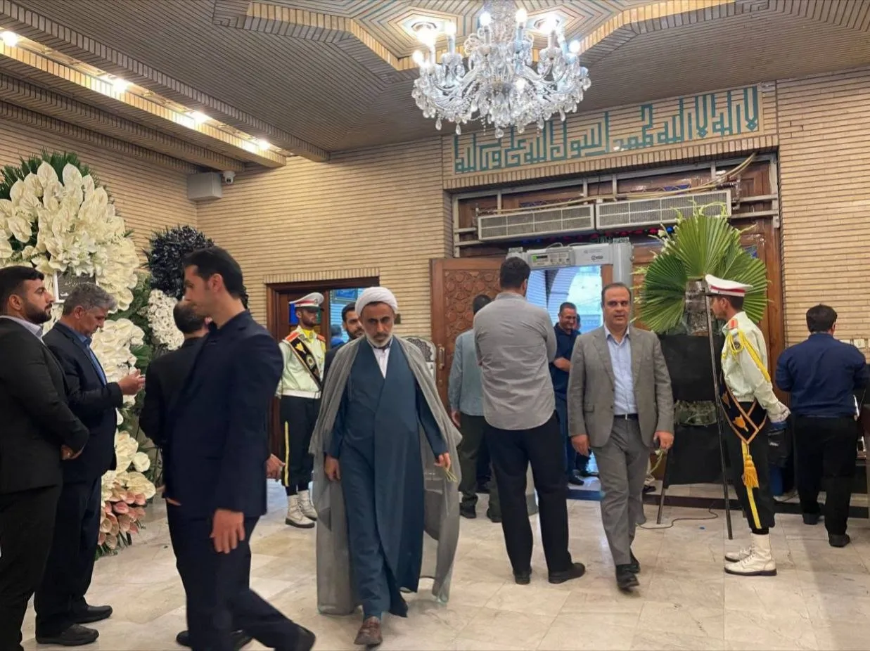 مراسم ترحیم همشیره رئیس سازمان بازرسی کل کشور برگزار شد
