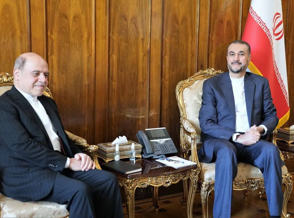 دیدار و گفتگوی سفیر جدید ایران در نیوزلند با امیرعبداللهیان دیدار و گفتگوی سفیر جدید ایران در نیوزلند با امیرعبداللهیان