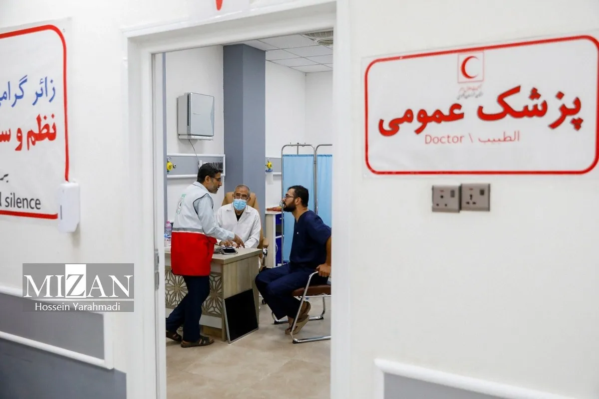 خدمات شبانه‌روزی هلال‌احمر در عمود 1080