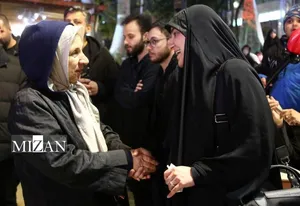 باغ فردوس میزبان فرزندان حاج قاسم سلیمانی شد