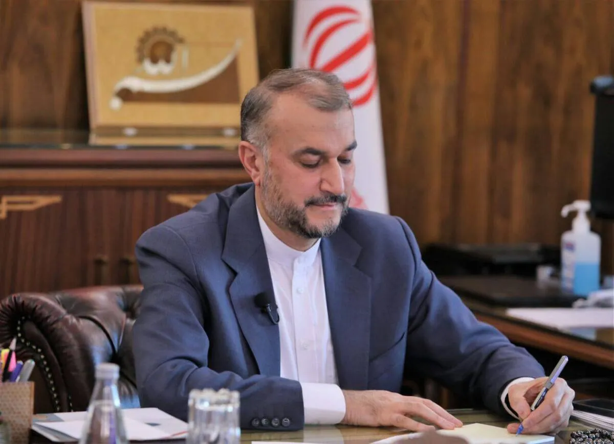 پیام تبریک امیرعبداللهیان به وزرای خارجه کشورهای اسلامی به مناسبت عید فطر پیام تبریک امیرعبداللهیان به وزرای خارجه کشورهای اسلامی به مناسبت عید فطر