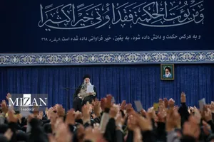 Meeting of The Leader of Revolution with university students