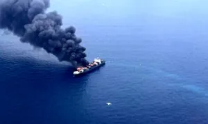 وقوع حادثه دریایی در نزدیکی سواحل امارات