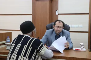 رئیس کل دادگستری خوزستان به مشکلات حقوقی و قضایی ۳۷ نفر از مراجعین رسیدگی کرد