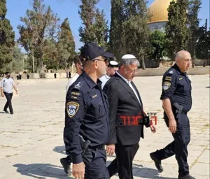 Desecration of Al-Aqsa Mosque by Zionist minister