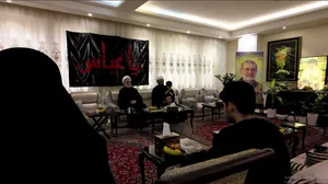 رئیس قوه قضاییه با حضور در بیت شهید لاریجانی با اعضای خانواده آن شهید والامقام دیدار کرد