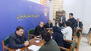 رسیدگی رئیس کل دادگستری مازندران به درخواست ۱۸۶ نفر ازمراجعان