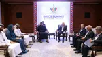 ‎دیدار ولیعهد ابوظبی با پزشکیان در حاشیه اجلاس نشست سران بریکس