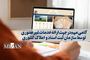 اینفوگرافیک | گامی مهم در جهت ارائه خدمات غیرحضوری توسط سازمان ثبت اسناد و املاک کشوری