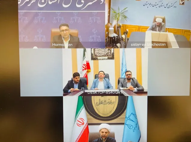 بررسی آخرین تمهیدات و اقدامات قضایی همزمان با تجاوز دشمن آمریکایی در استان‌های جنوبی با حضور معاون اول قوه قضاییه