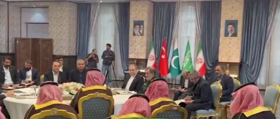 آغاز نشست چهارجانبه ایران، پاکستان، ترکیه و عربستان در تهران با محوریت امنیت منطقه‌ای