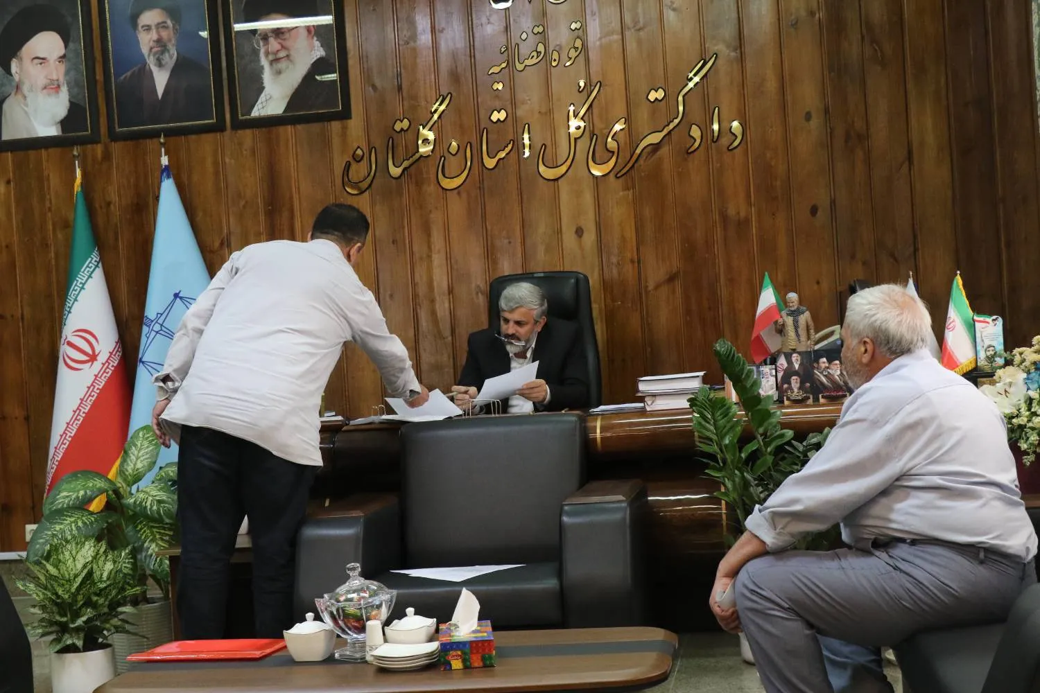 رئیس کل دادگستری استان گلستان به مشکلات حقوقی و قضایی ۱۱۲ نفر رسیدگی کرد