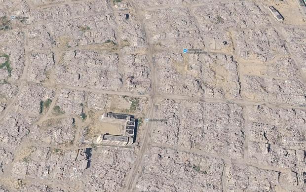 انتشار تصاویر ماهوارهای تازه از میزان تخریب در غزه انتشار تصاویر ماهوارهای تازه از میزان تخریب در غزه