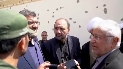 وکلای بین المللی در محل زخمی شدن آوینا دختر بچه ۲ ساله لامردی حاضر شدند