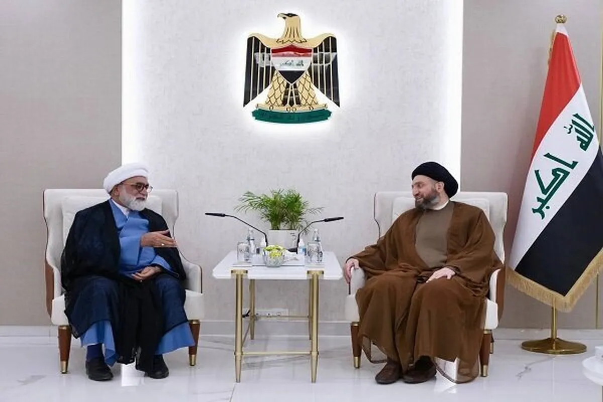 دیدار و گفتگوی عمار حکیم و تولیت آستان قدس رضوی دیدار و گفتگوی عمار حکیم و تولیت آستان قدس رضوی
