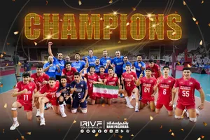 تیم ملی والیبال نوجوانان ایران قهرمان جهان شد