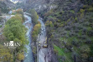 جاده چالوس یک‌طرفه شد