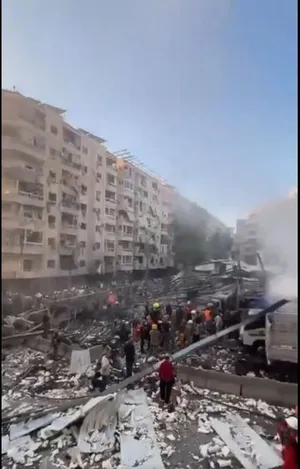 Israeli regime’s bombardment of Beirut’s Southern suburbs