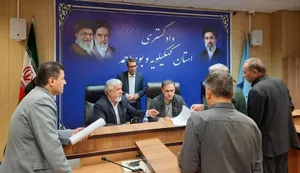 درخواست‌های قضایی ۳۵ شهروند در ملاقات عمومی رئیس کل دادگستری کهگیلویه و بویراحمد بررسی شد