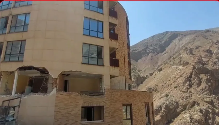 آغاز تخریب ساختمان ۱۰ طبقه غیرمجاز در پلاک ۲۰ میگون با حکم قاطع دستگاه قضایی/ اعاده اراضی ملی شمیرانات به وضع سابق
