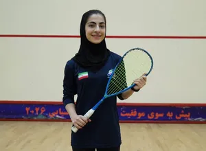 محمدپور سهمیه حضور در تیم ملی اسکواش بانوان را کسب کرد