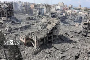 Israeli regime bans publication of Gaza destruction footage