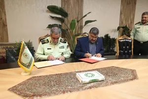 امضای تفاهم‌نامه همکاری میان مرکز وکلا و فرماندهی انتظامی تهران بزرگ