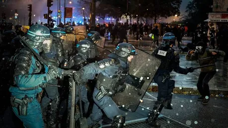 بازداشت ۱۰۰۰ معترض در فرانسه؛ انگشتان دست یک معترض قطع شد